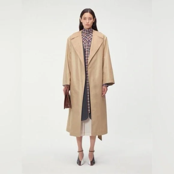 NWT Recto Reversible Trench Coat - Picture 2 of 5